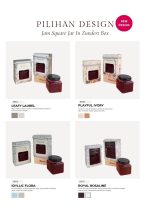 Jam Square Jar In Zundert Box - Black Gold Songket - Image 14