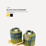 Muffin Choc Chip In Savonnah Box - Black Gold Songket