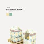 Muffin Choc Chip In Savonnah Box - Evergreen Songket