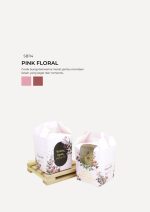 Muffin Choc Chip In Savonnah Box - Pink Floral