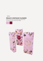 Spoon & Fork In Venice Box - Peach Vintage Flower