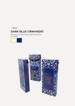 Spoon & Fork In Venice Box - Dark Blue Ornament