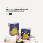Jam Square Jar In Zundert Box - Purple Tropical Classic