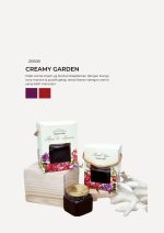 Honey Square Jar In Zundert Box - Creamy Garden