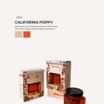 Honey Square Jar In Zundert Box - California Poppy