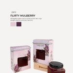 Jam Square Jar In Zundert Box - Flirty Mulberry