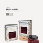 Jam Square Jar In Zundert Box - Leafy Laurel