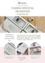 Tasbih Digital Diamond In Alka Slide Box - Image 2