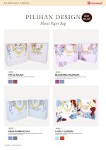 Floral Paper Bag - Milky Way - Image 8