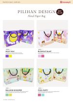 Floral Paper Bag - Milky Way - Image 10