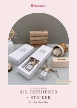 Air Freshener + Sticker In Alka Box