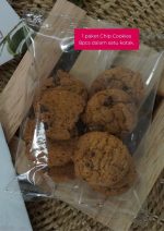 Chip Cookies In Pillow Box - Blue Hydrangea - Image 5