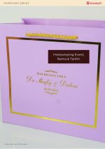 Exclusive VIP Paper Bag - Gold Turquoise - Image 5