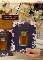 Jam Hexagon Jar In Modena Box - Peach Floral - Image 6