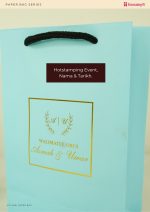 VIP Mini Paper Bag - Gold Emerald Green - Image 5