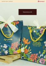 Floral Paper Bag - Milky Way - Image 6