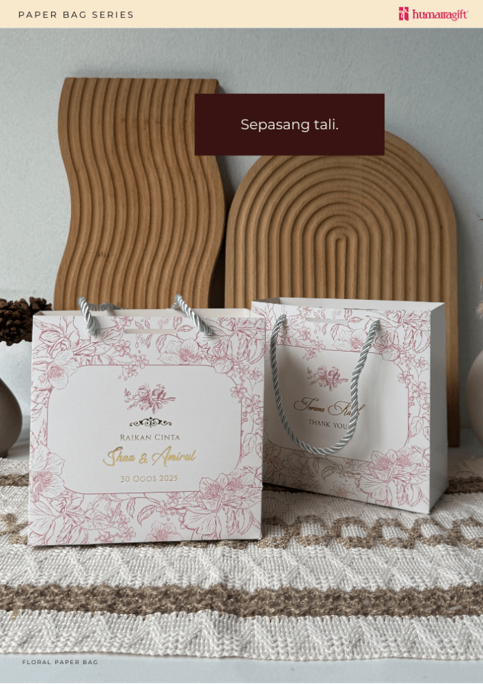 Floral Paper Bag - Petite Garden - Image 6