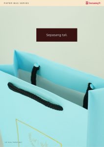 VIP Mini Paper Bag - Gold Emerald Green - Image 6