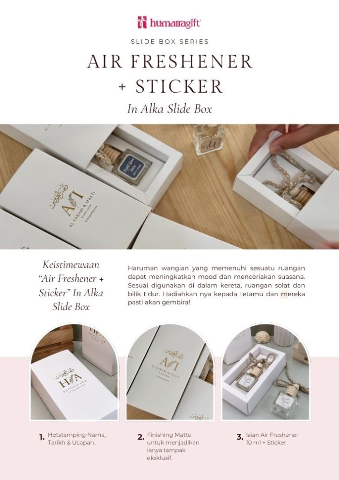 Air Freshener + Sticker In Alka Box - Image 3
