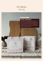 Floral Paper Bag - Petite Garden - Image 2
