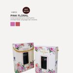 Jam Hexagon Jar In Modena Box - Pink Floral