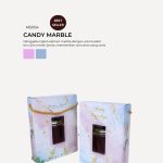 Jam Hexagon Jar In Modena Box - Candy Marble