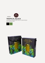 Jam Hexagon Jar In Modena Box - Tropical Black