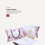 Chip Cookies In Pillow Box - Pink Roses