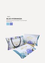 Chip Cookies In Pillow Box - Blue Hydrangea