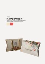 Chip Cookies In Pillow Box - Floral Harmony