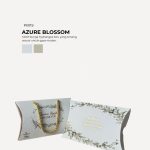 Chip Cookies In Pillow Box - Azure Blossom