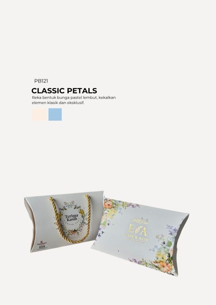 Chip Cookies In Pillow Box - Classic Petals - Image 1
