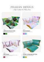 Chip Cookies In Pillow Box - Blue Hydrangea - Image 9