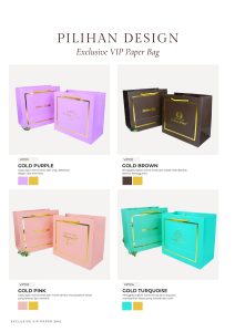 Exclusive VIP Paper Bag - Gold Purple - Image 8