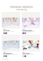 Floral Paper Bag - Milky Way - Image 8