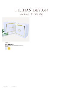 Exclusive VIP Paper Bag - Gold Purple - Image 9