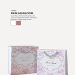 Floral Paper Bag - Pink Heirloom