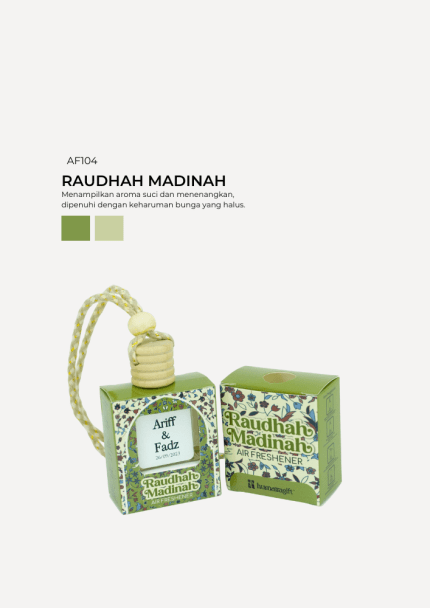 Air Freshener In Adana Box - Raudhah Madinah