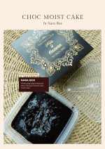Choc Moist In Nara Box - Blue Black Pattern - Image 2