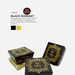 Choc Moist In Nara Box - Black Songket