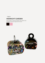 Butter Cookies 4pcs in Oslo Box - Midnight Garden