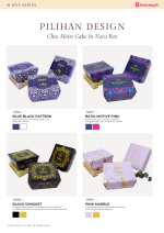 Choc Moist In Nara Box - Blue Black Pattern - Image 9