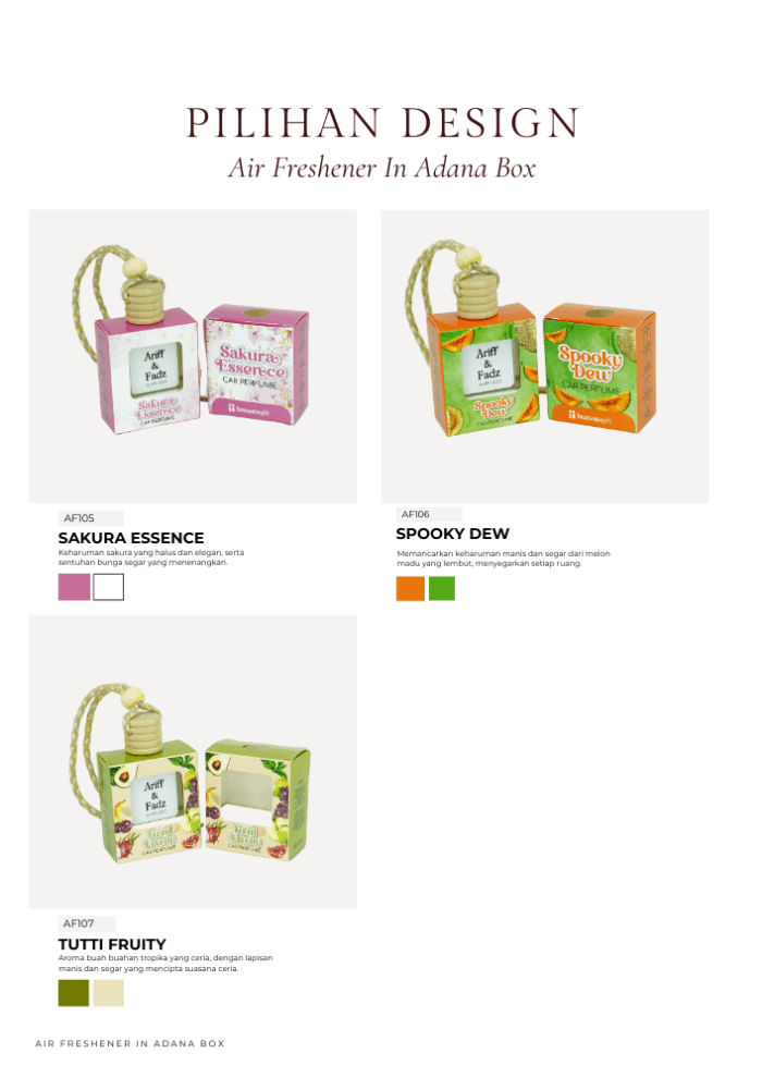 Air Freshener In Adana Box - Apple Bloom - Image 10